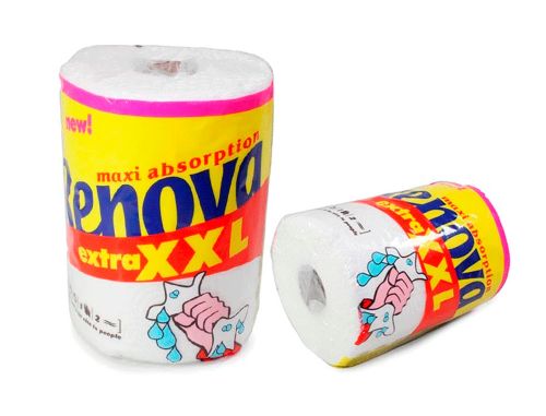 Papel de cozinha renova xxl ultra absorvente rolo , Renova , 76225 , 5601028014540
